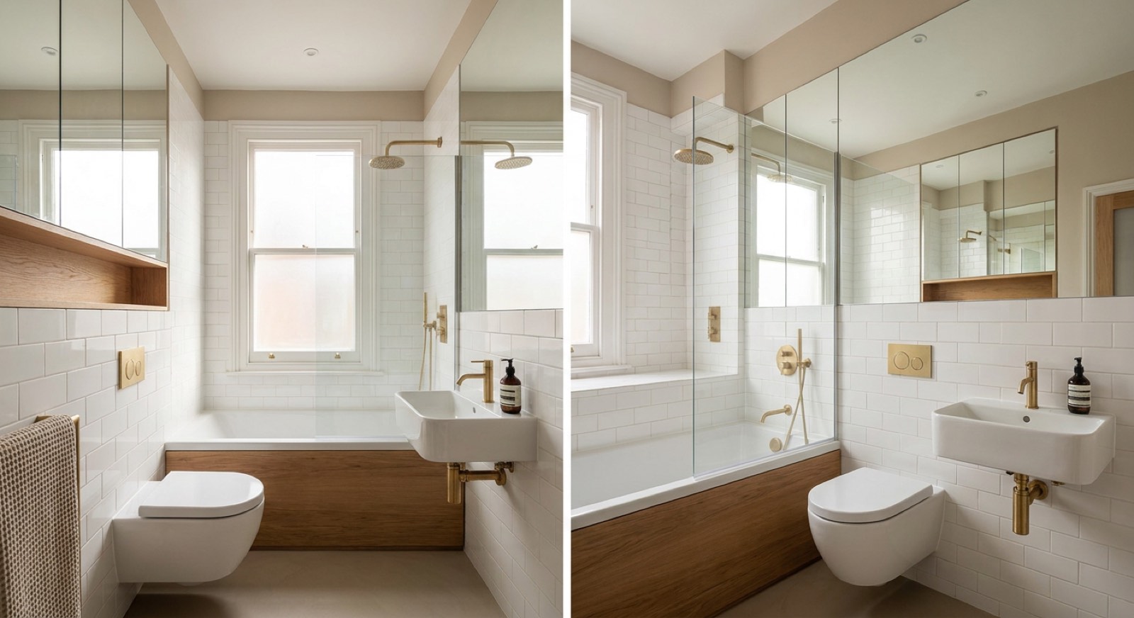 Small bathroom renovation — example of our work
